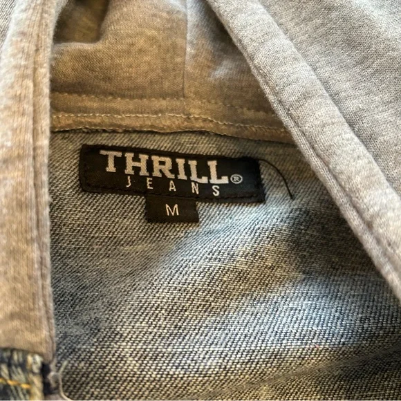 Denim Hooded Jacket for Women - Picture 10 of 11